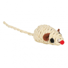 Котешка играчка Trixie Mouse мишле с дрънкалка в различни цветове